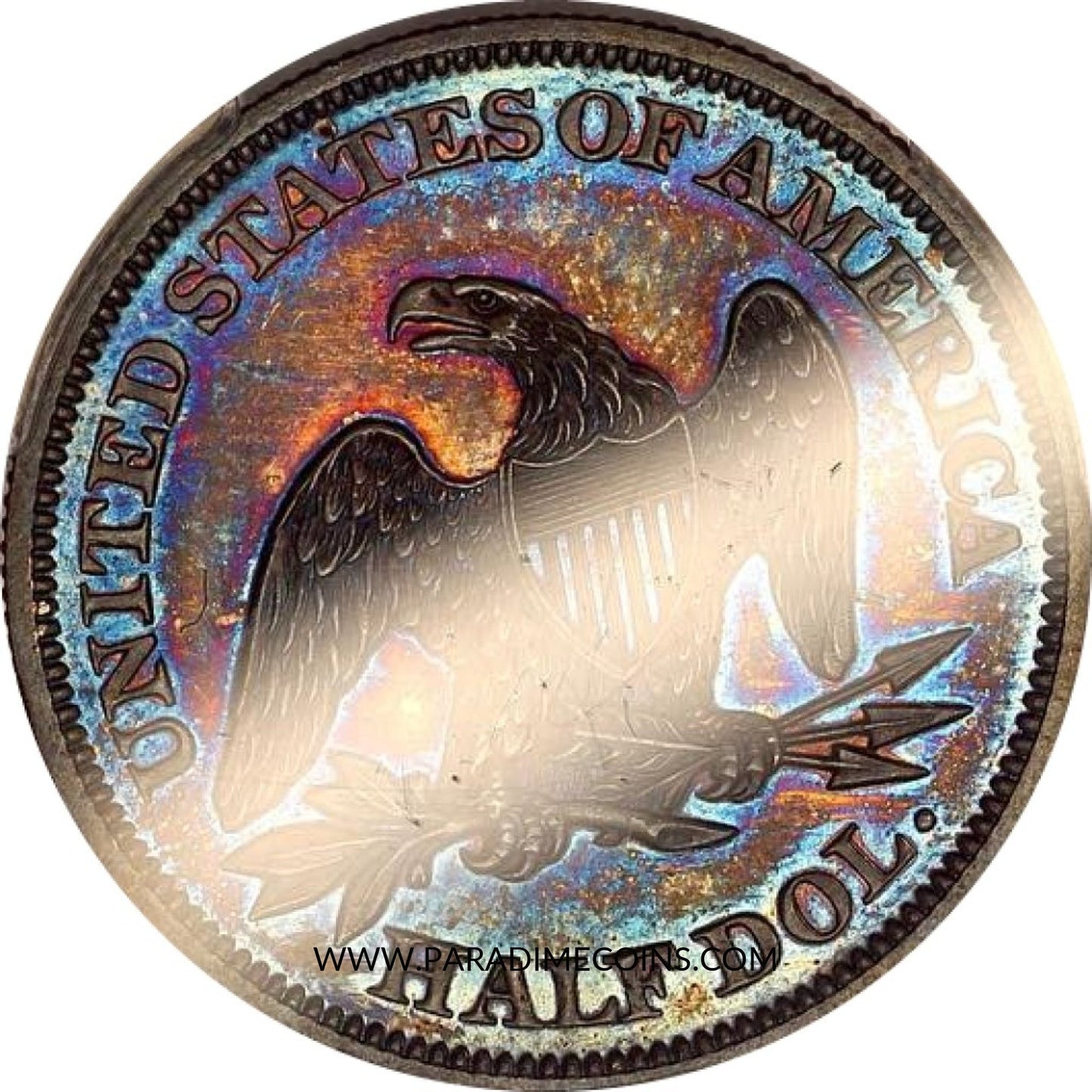 1860 50C PR64 PCGS CAC - Paradime Coins | PCGS NGC CACG CAC Rare US Numismatic Coins For Sale