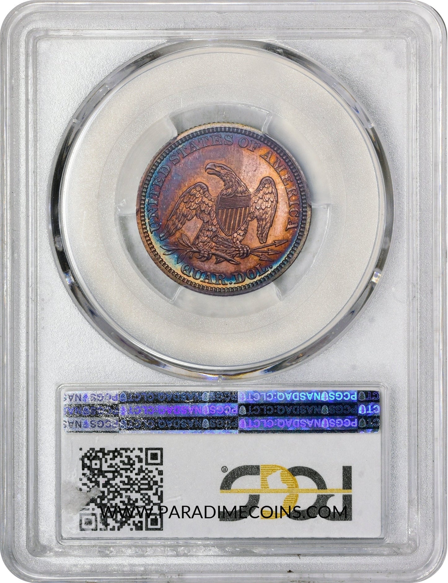 1861 25C PR65 PCGS CAC - Paradime Coins | PCGS NGC CACG CAC Rare US Numismatic Coins For Sale