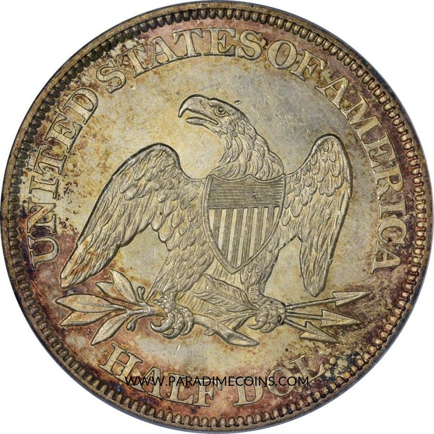 1861 50C MS64 PCGS CAC - Paradime Coins | PCGS NGC CACG CAC Rare US Numismatic Coins For Sale