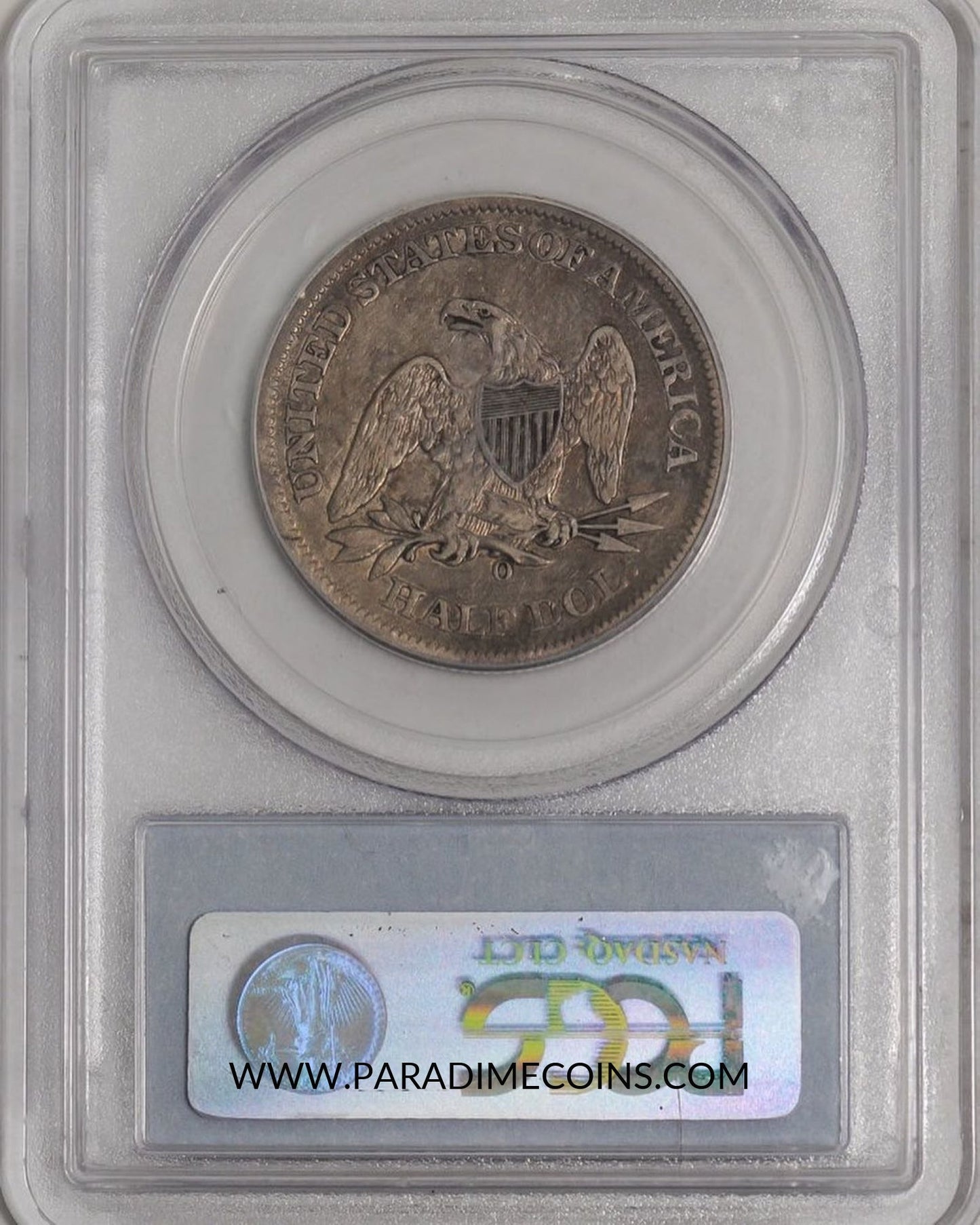 1861-O CSA Obverse 50C VF25 PCGS CAC - Paradime Coins | PCGS NGC CACG CAC Rare US Numismatic Coins For Sale