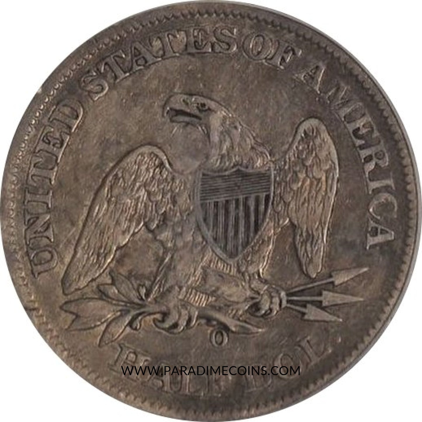 1861-O CSA Obverse 50C VF25 PCGS CAC - Paradime Coins | PCGS NGC CACG CAC Rare US Numismatic Coins For Sale