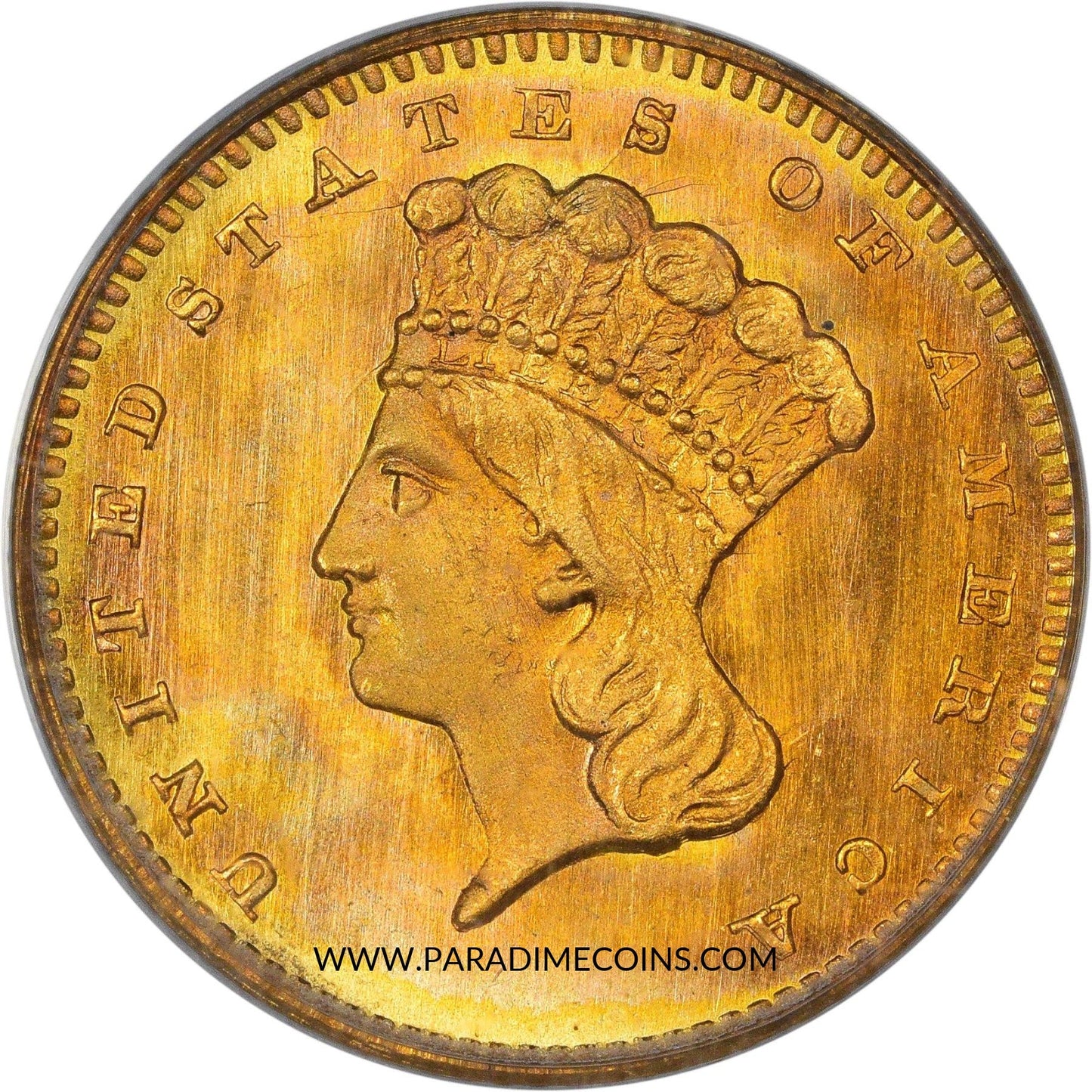 1864 G$1 MS68 OGH PCGS CAC - Paradime Coins | PCGS NGC CACG CAC Rare US Numismatic Coins For Sale