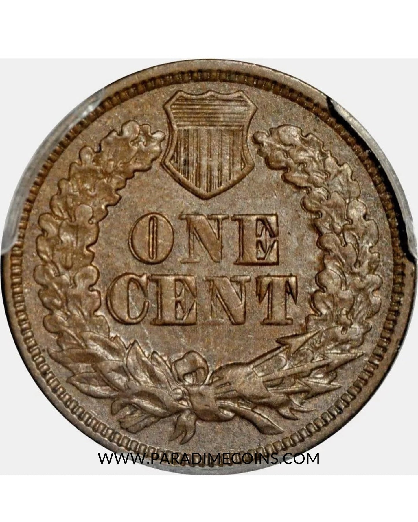 1865 1C DDR S-2 FANCY 5 XF45 PCGS - Paradime Coins | PCGS NGC CACG CAC Rare US Numismatic Coins For Sale