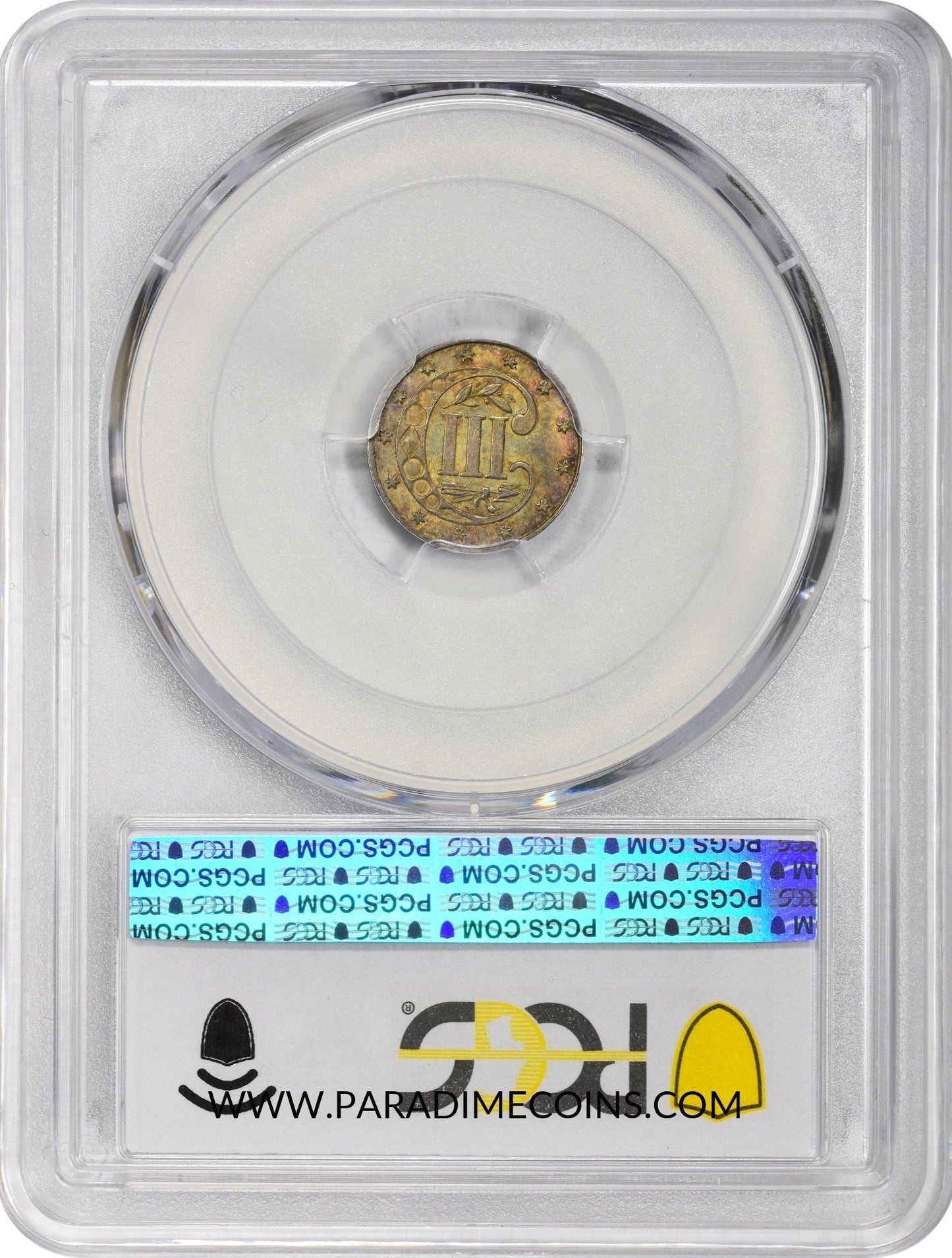 1869/'8' 3CS MS63 PCGS CAC - Paradime Coins | PCGS NGC CACG CAC Rare US Numismatic Coins For Sale