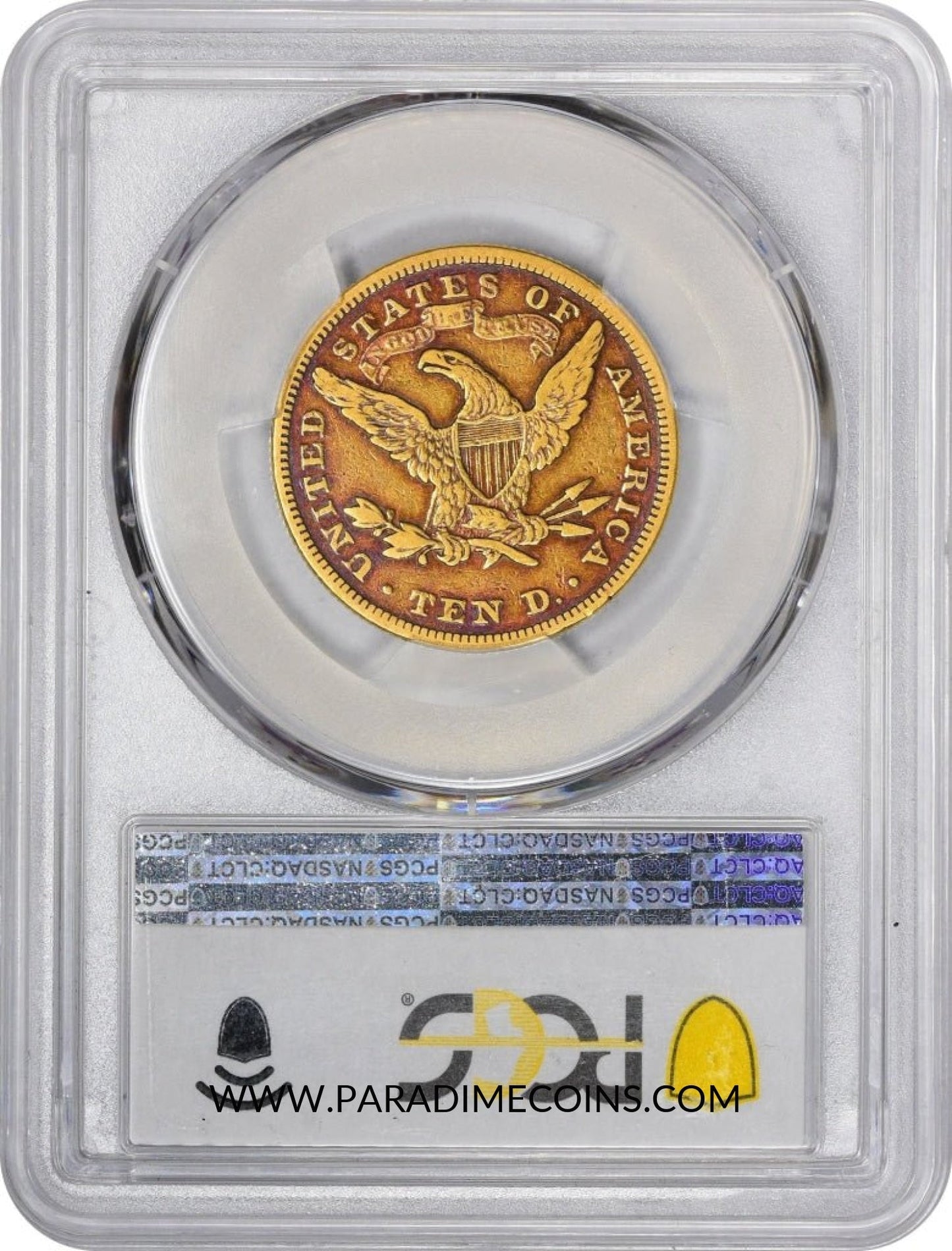 1876 $10 VF25 PCGS CAC - Paradime Coins | PCGS NGC CACG CAC Rare US Numismatic Coins For Sale