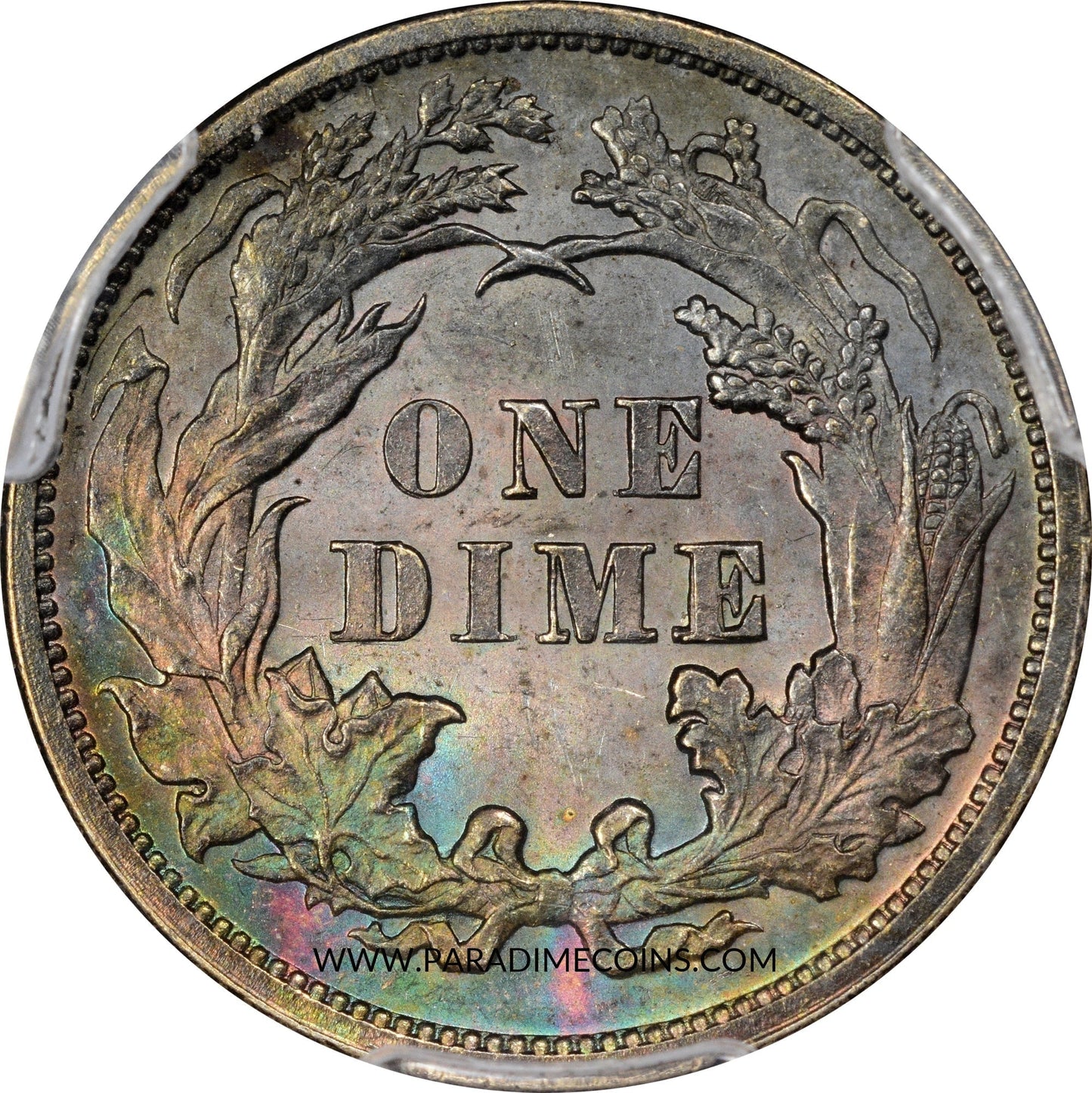 1876 10C MS66 PCGS CAC - Paradime Coins | PCGS NGC CACG CAC Rare US Numismatic Coins For Sale