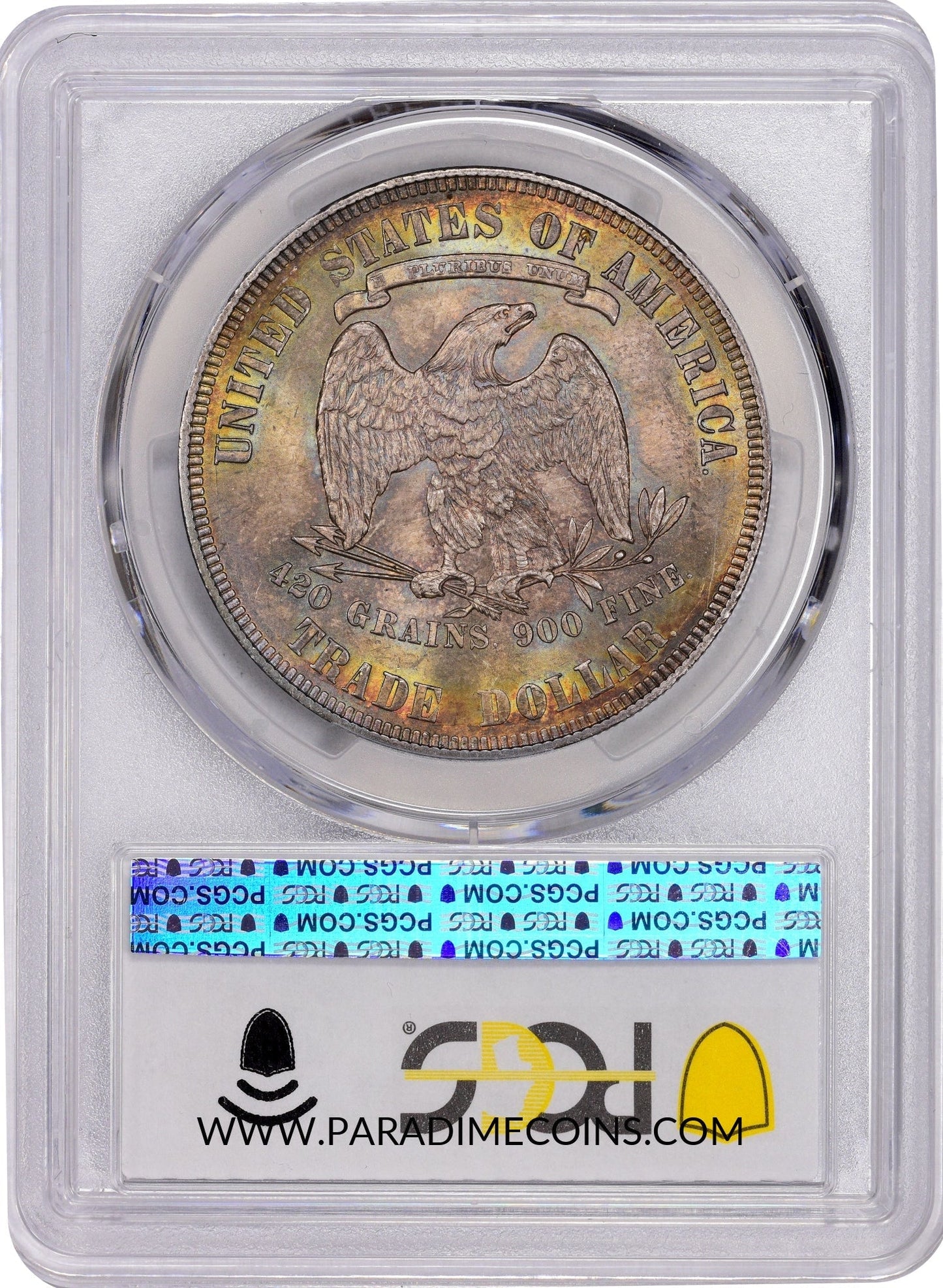 1877 T$1 MS64+ PCGS CAC - Paradime Coins | PCGS NGC CACG CAC Rare US Numismatic Coins For Sale