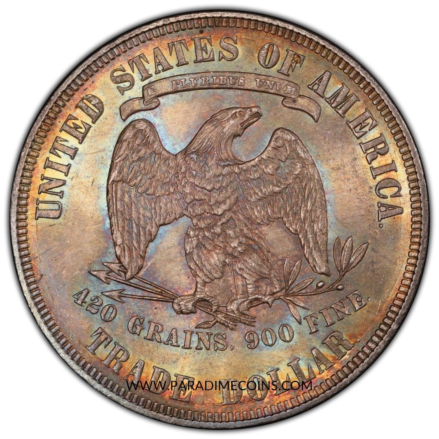 1877 T$1 MS64+ PCGS CAC - Paradime Coins | PCGS NGC CACG CAC Rare US Numismatic Coins For Sale