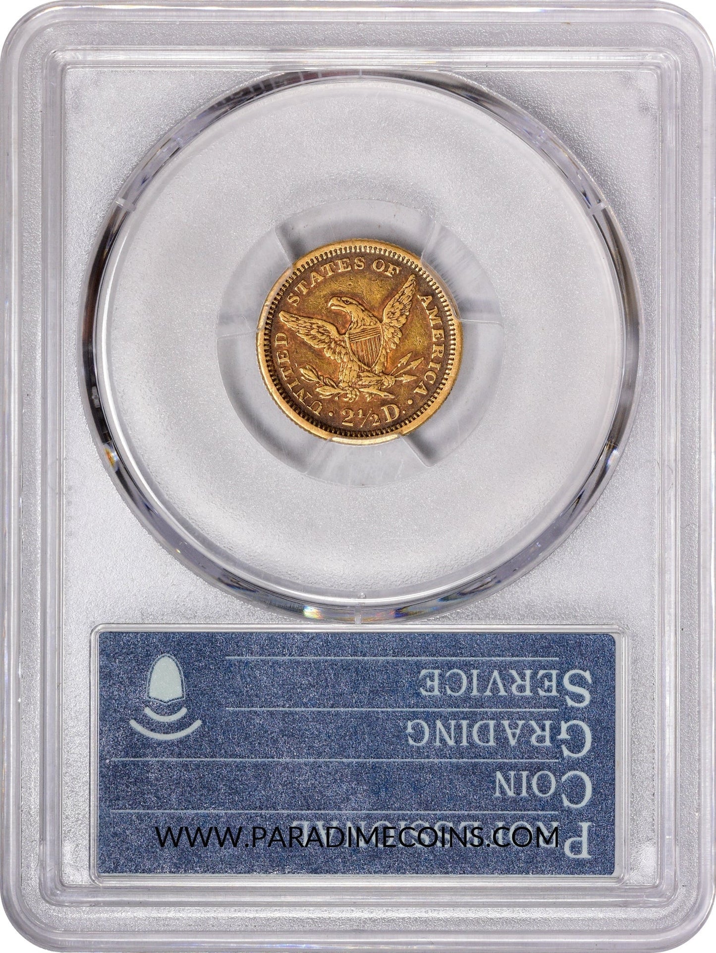 1878 $2.5 VF35 PCGS OGH 2.0 CAC - Paradime Coins | PCGS NGC CACG CAC Rare US Numismatic Coins For Sale
