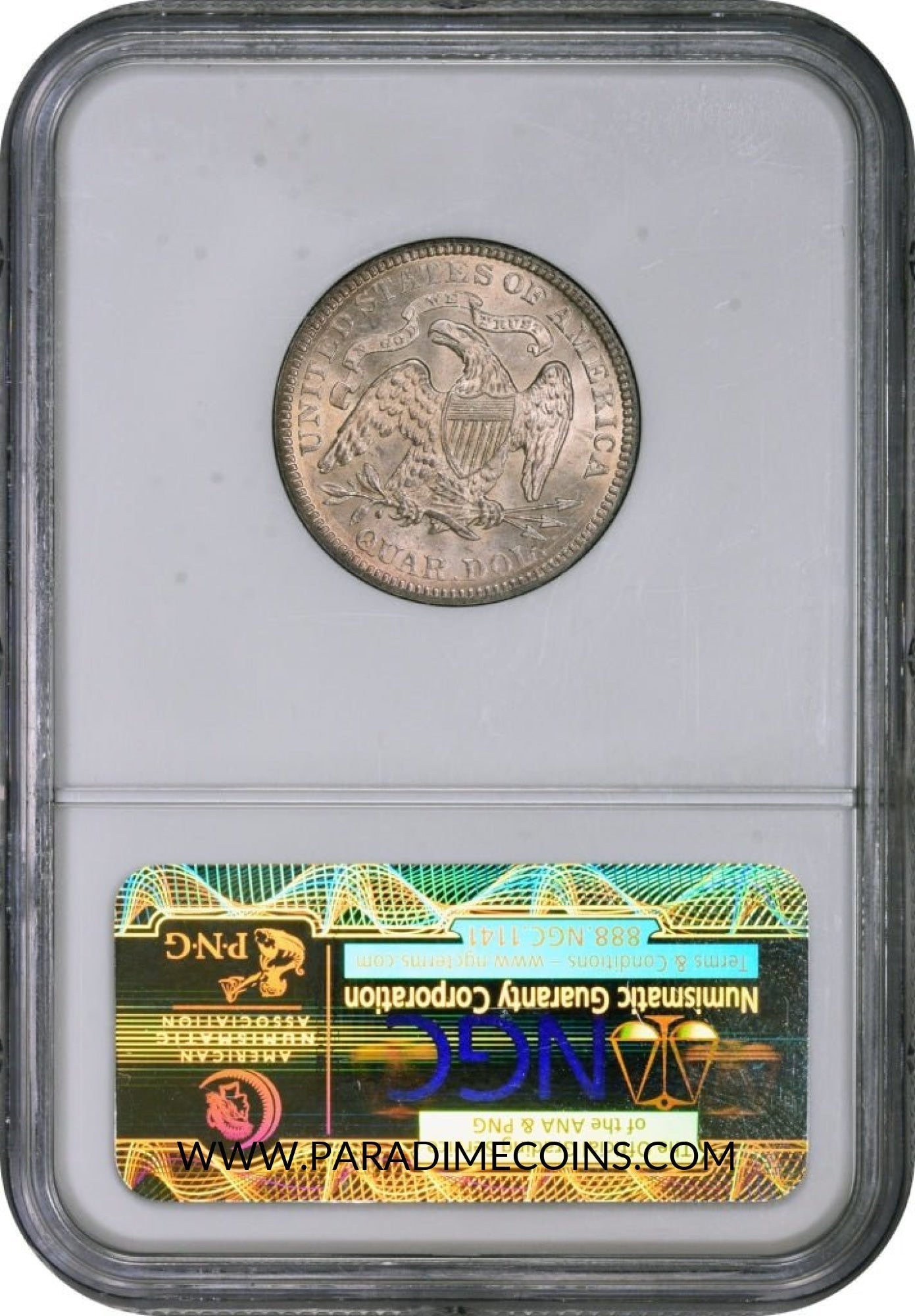 1878 25C MS62 NGC CAC - Paradime Coins | PCGS NGC CACG CAC Rare US Numismatic Coins For Sale