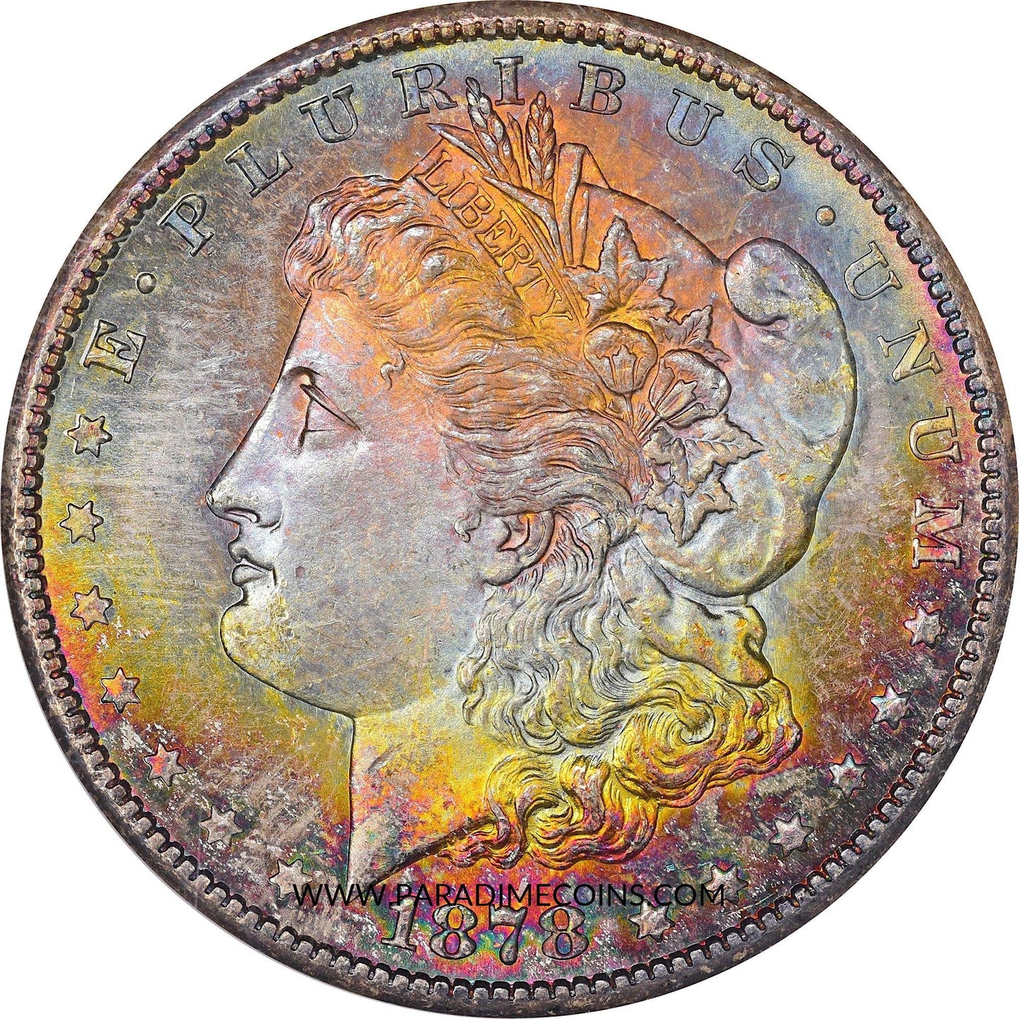 1878-S $1 MS64 OH NGC CAC - Paradime Coins | PCGS NGC CACG CAC Rare US Numismatic Coins For Sale