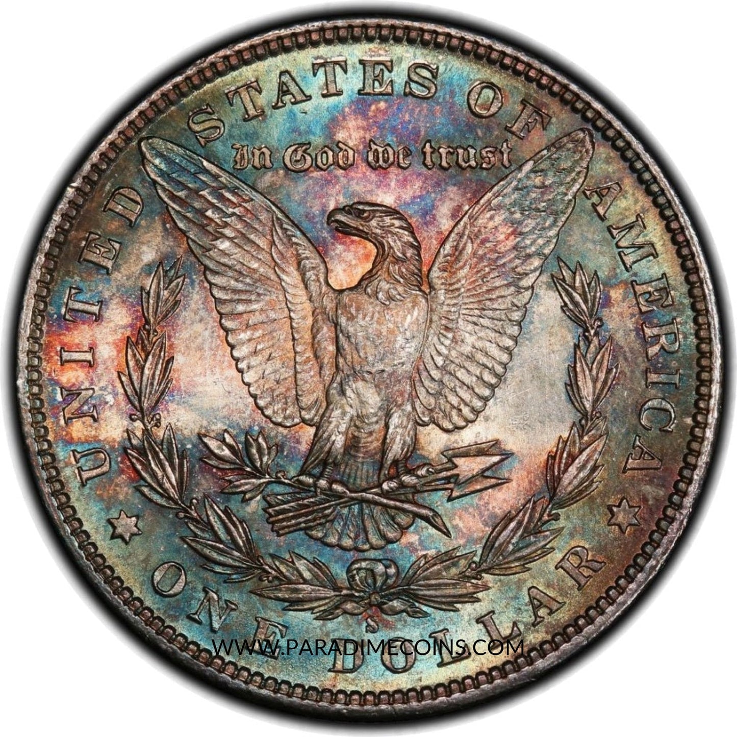 1880-S $1 MS63 PCGS CAC - Paradime Coins | PCGS NGC CACG CAC Rare US Numismatic Coins For Sale