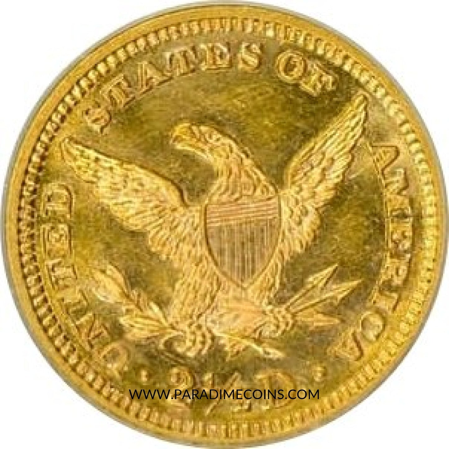 1882 $2.5 MS64 PCGS CAC OGH - Paradime Coins | PCGS NGC CACG CAC Rare US Numismatic Coins For Sale