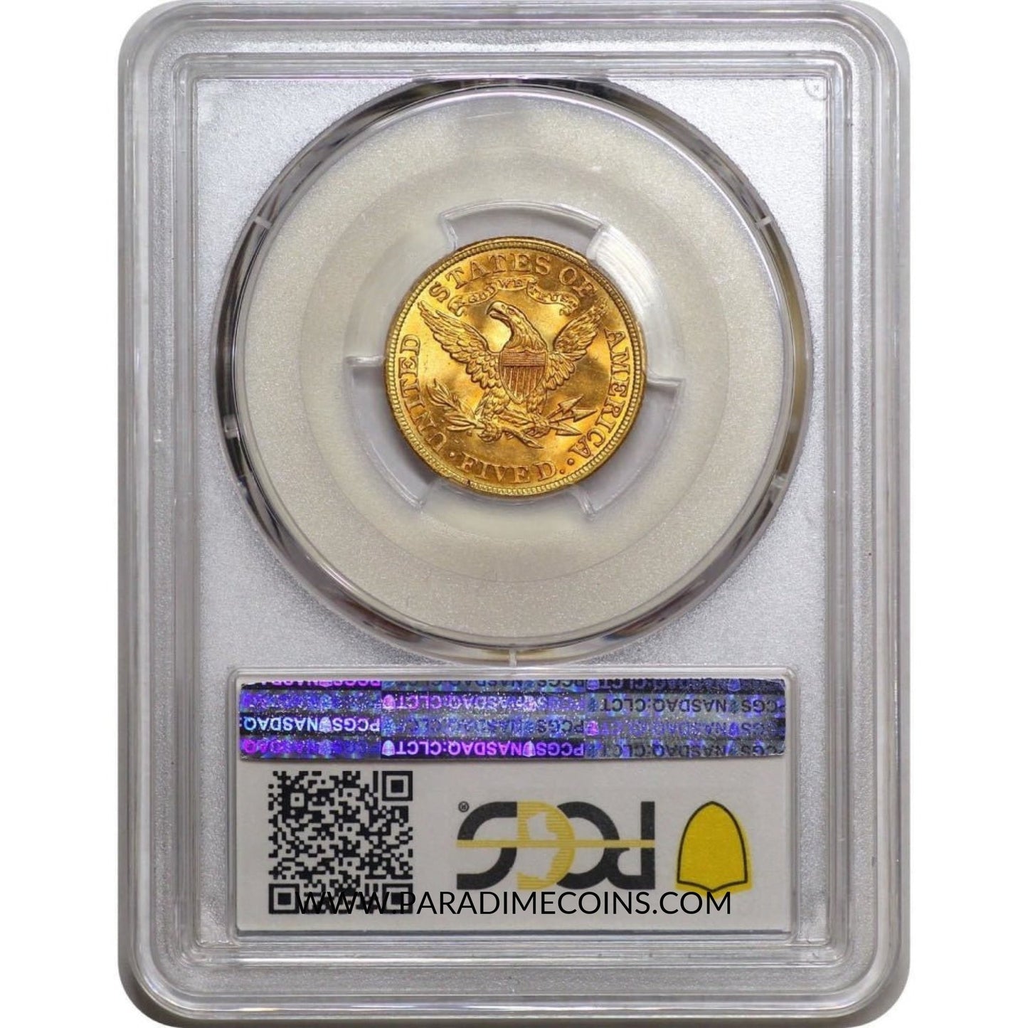 1886 $5 MS66+ PCGS CAC - Paradime Coins | PCGS NGC CACG CAC Rare US Numismatic Coins For Sale