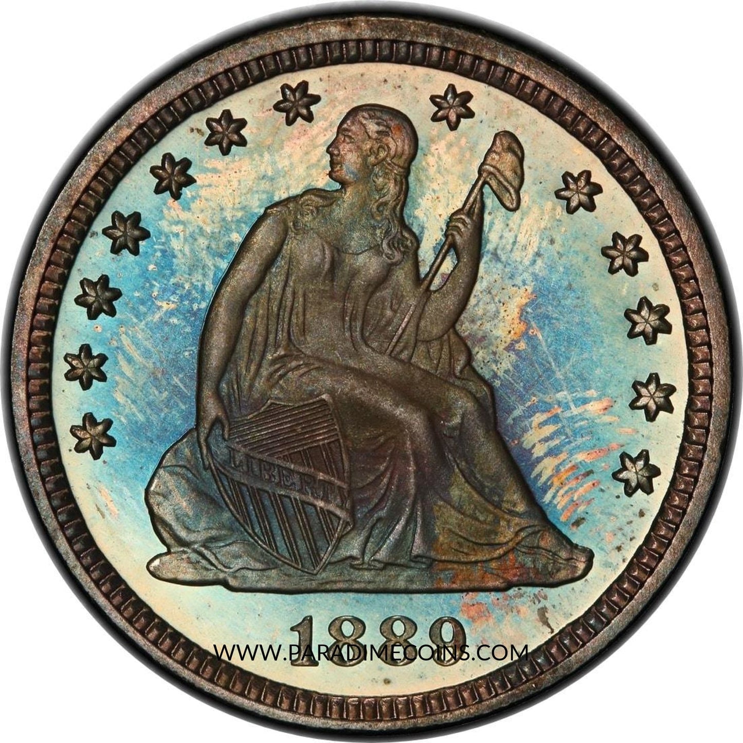 1889 25C PR67 PCGS CAC - Paradime Coins | PCGS NGC CACG CAC Rare US Numismatic Coins For Sale