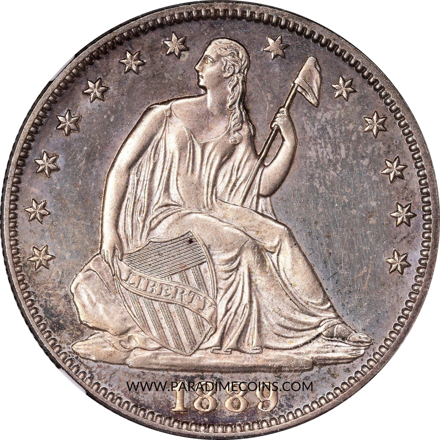 1889 50C PR62 NGC CAC - Paradime Coins | PCGS NGC CACG CAC Rare US Numismatic Coins For Sale
