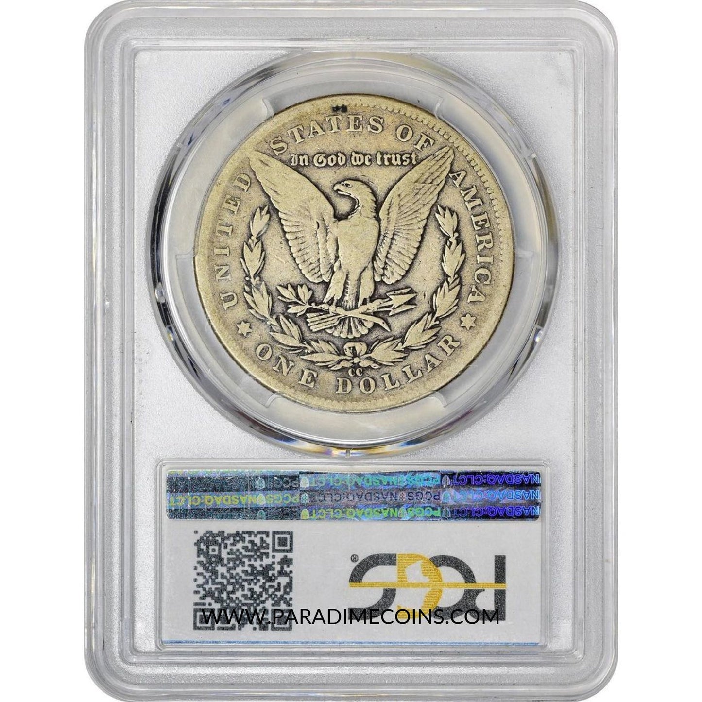 1889-CC $1 VG10 PCGS CAC - Paradime Coins | PCGS NGC CACG CAC Rare US Numismatic Coins For Sale