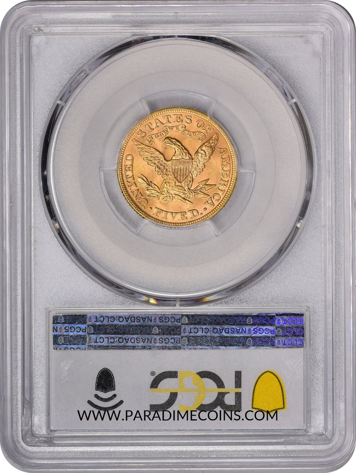 1893 $5 MS65 PCGS CAC - Paradime Coins | PCGS NGC CACG CAC Rare US Numismatic Coins For Sale