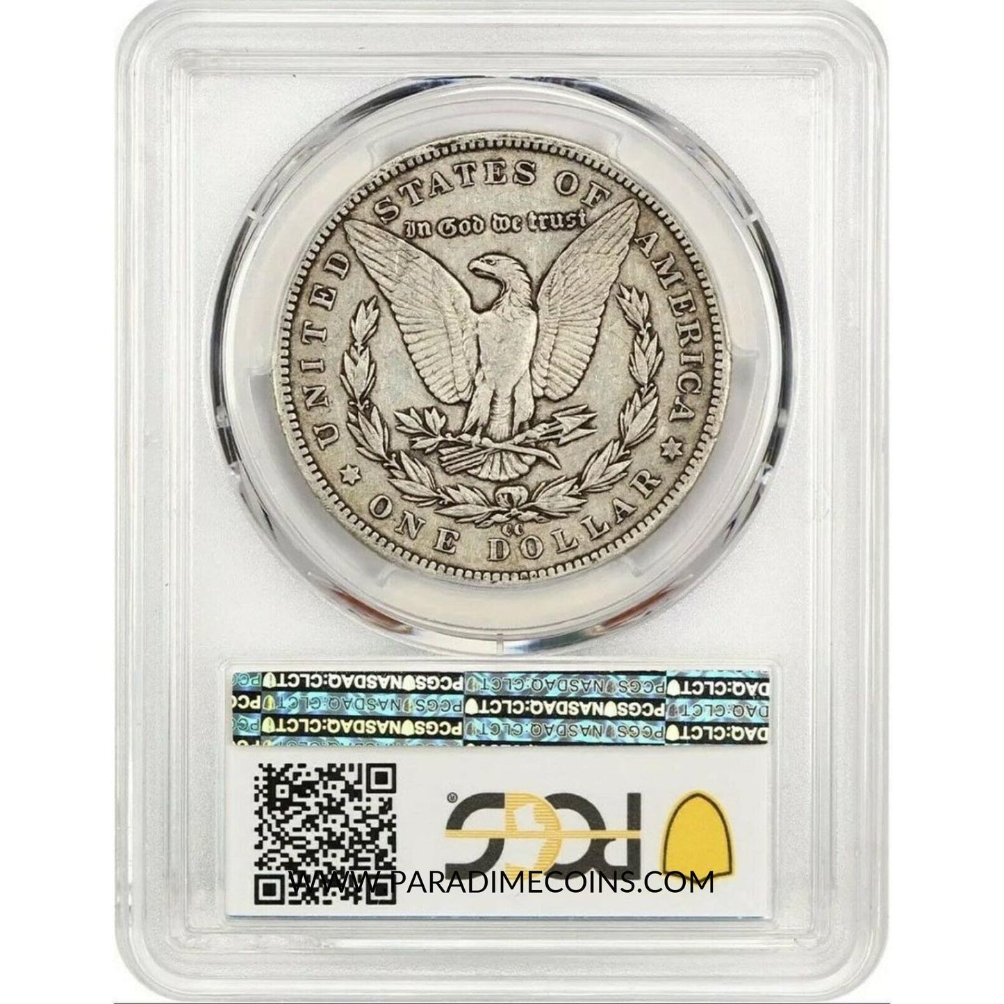 1893-CC $1 XF40 PCGS CAC - Paradime Coins | PCGS NGC CACG CAC Rare US Numismatic Coins For Sale