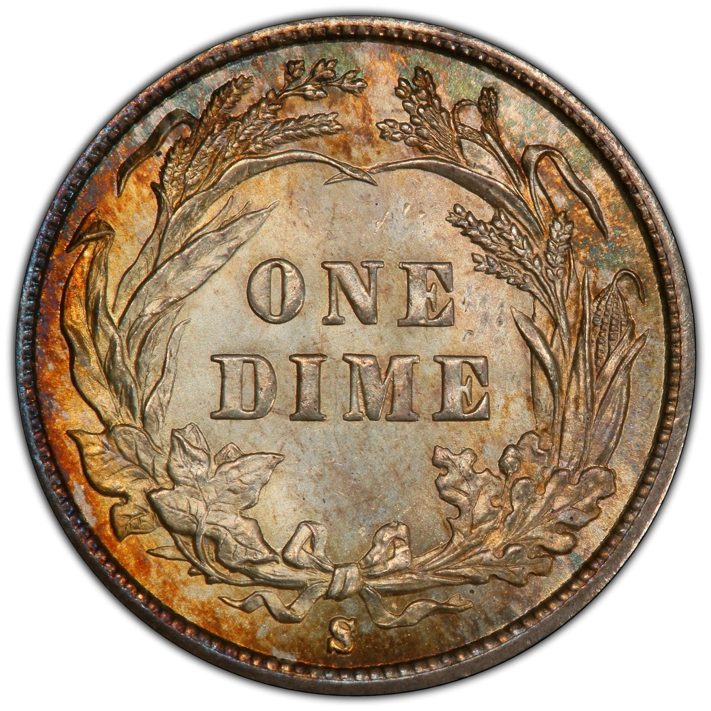 1893-S 10C MS66+ PCGS CAC - Paradime Coins | PCGS NGC CACG CAC Rare US Numismatic Coins For Sale