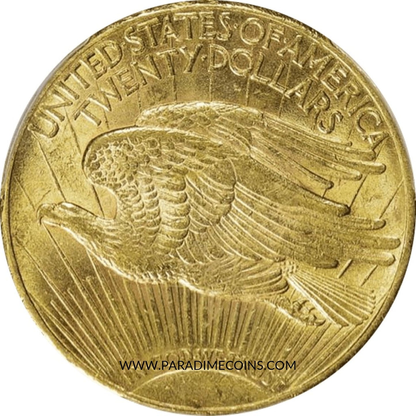 1908-S $20 AU58+ PCGS CAC - Paradime Coins | PCGS NGC CACG CAC Rare US Numismatic Coins For Sale