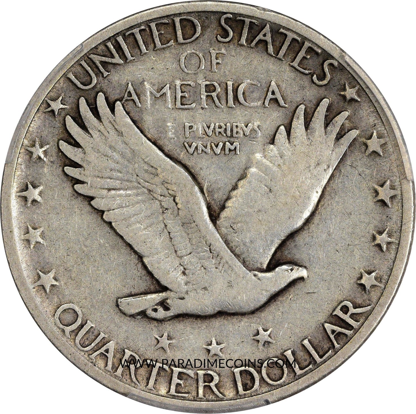 1918/7-S 25C F12 PCGS CAC - Paradime Coins | PCGS NGC CACG CAC Rare US Numismatic Coins For Sale