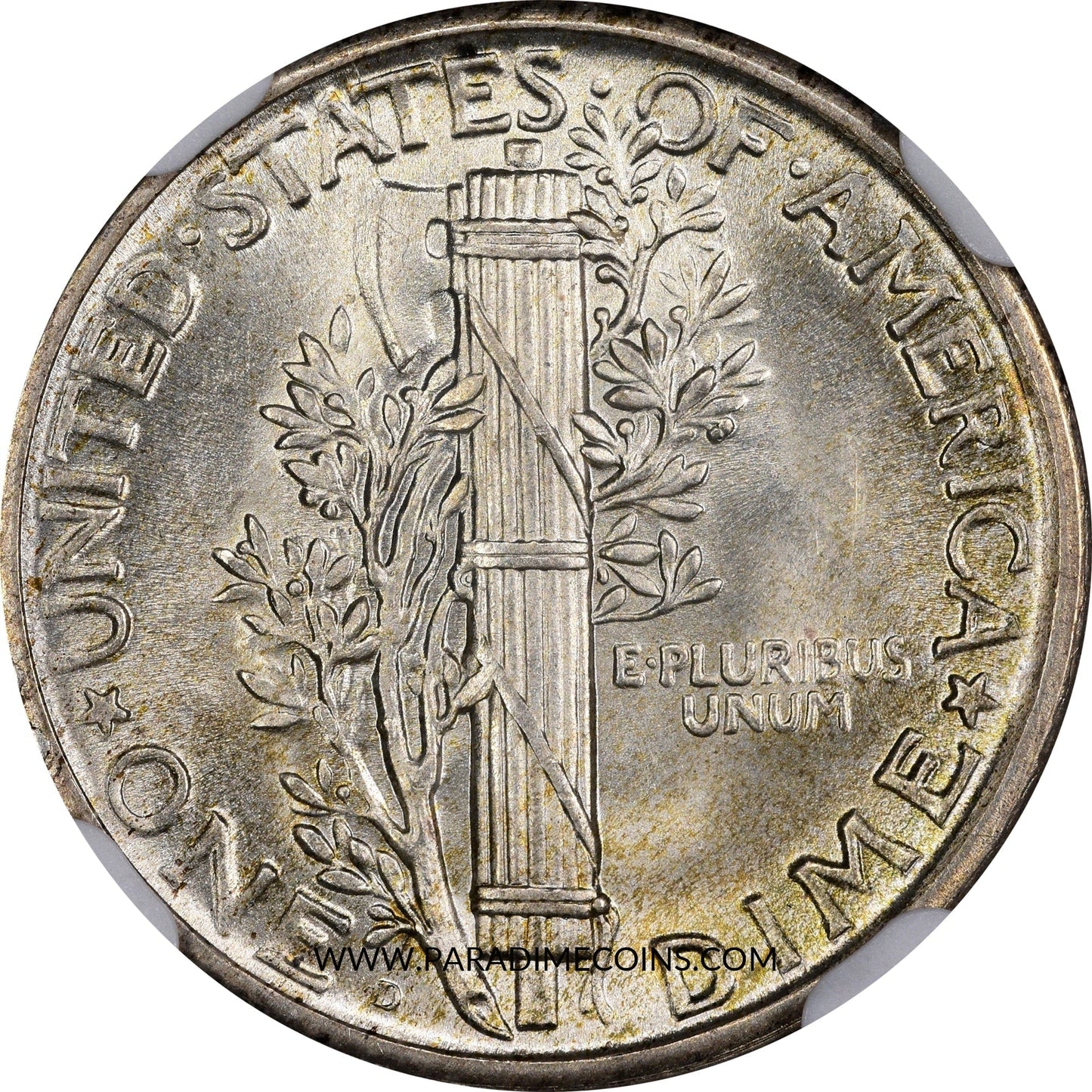 1920-D 10C MS65+ FB NGC GOLD CAC - Paradime Coins | PCGS NGC CACG CAC Rare US Numismatic Coins For Sale
