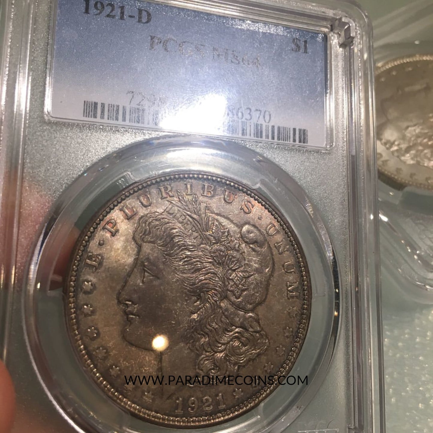 1921-D $1 MS64 PCGS - Paradime Coins | PCGS NGC CACG CAC Rare US Numismatic Coins For Sale