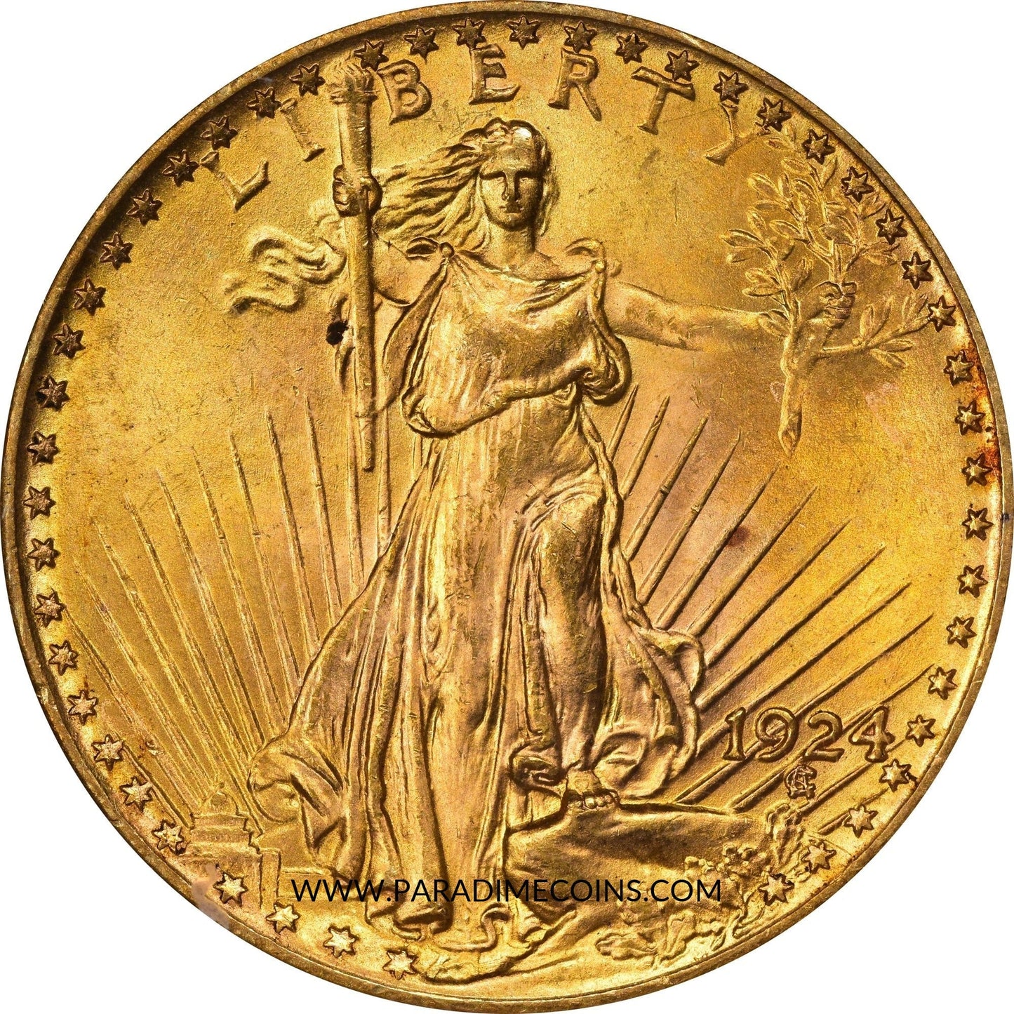 1924 $20 MS63 OGH PCGS CAC - Paradime Coins | PCGS NGC CACG CAC Rare US Numismatic Coins For Sale