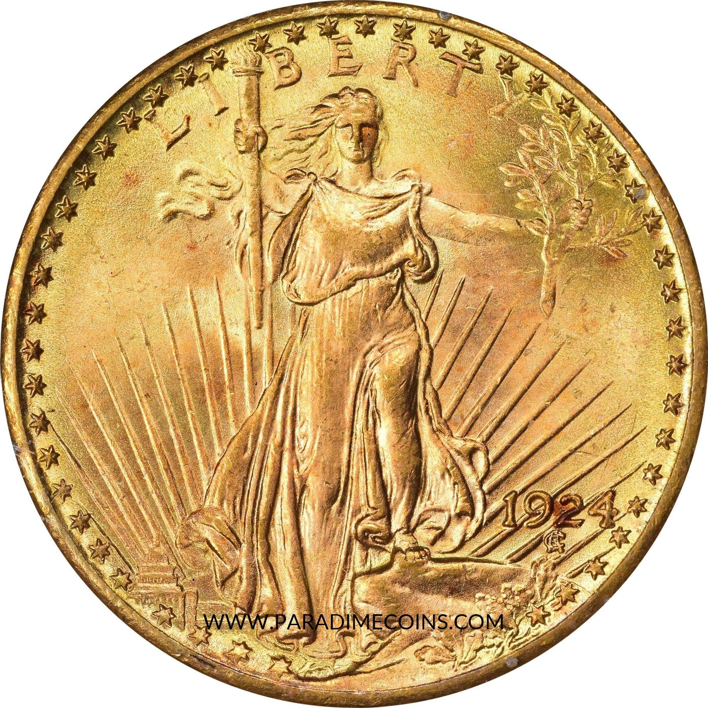 1924 $20 MS65 OGH PCGS CAC - Paradime Coins | PCGS NGC CACG CAC Rare US Numismatic Coins For Sale