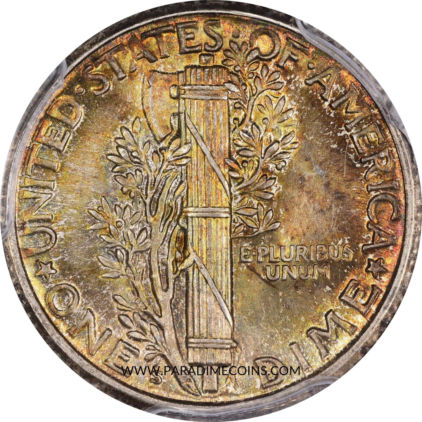 1924-S 10C MS64 FB PCGS CAC - Paradime Coins | PCGS NGC CACG CAC Rare US Numismatic Coins For Sale