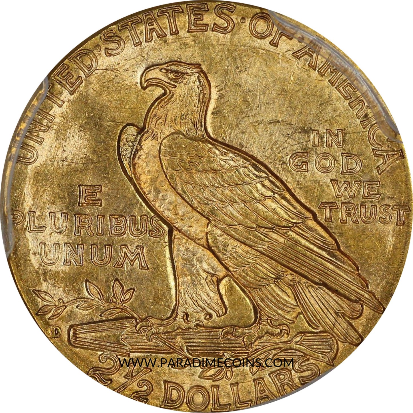 1925-D $2.5 MS64 PCGS CAC - Paradime Coins | PCGS NGC CACG CAC Rare US Numismatic Coins For Sale