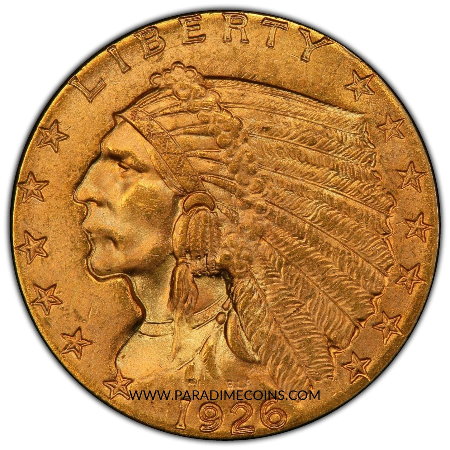 1926 $2.5 MS65 PCGS - Paradime Coins | PCGS NGC CACG CAC Rare US Numismatic Coins For Sale