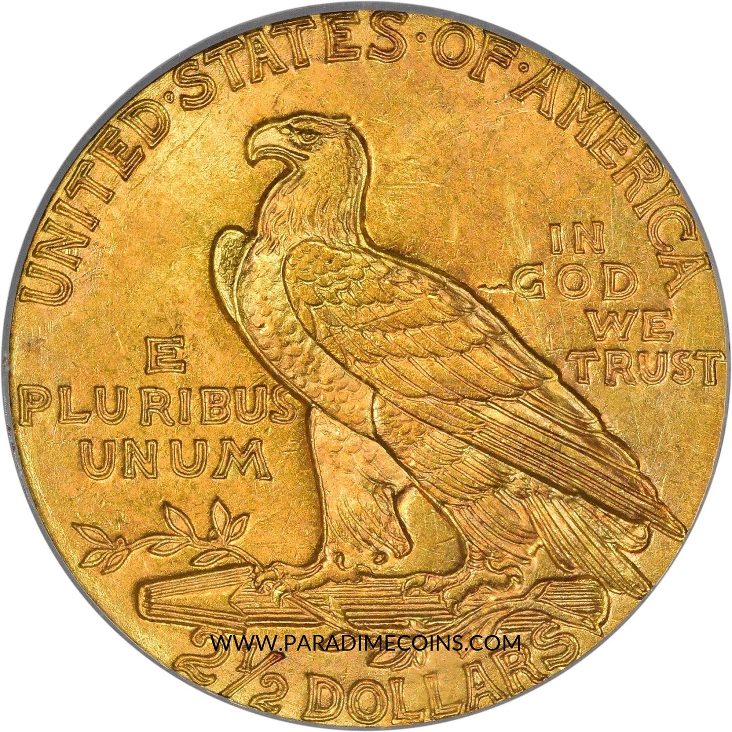 1927 $2.5 MS64 PCGS CAC - Paradime Coins | PCGS NGC CACG CAC Rare US Numismatic Coins For Sale