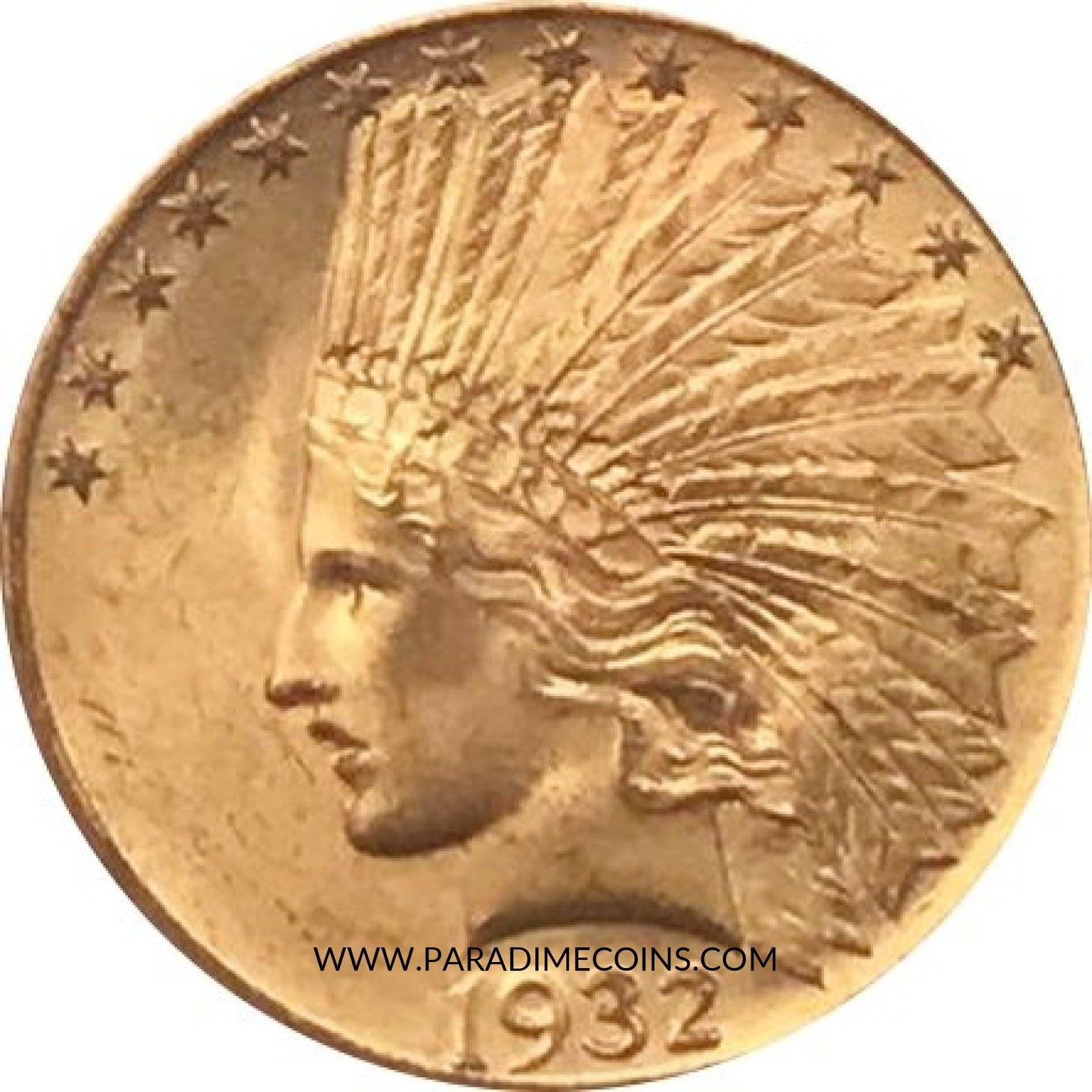 1932 $10 MS64 GOLD CAC NGC - Paradime Coins | PCGS NGC CACG CAC Rare US Numismatic Coins For Sale