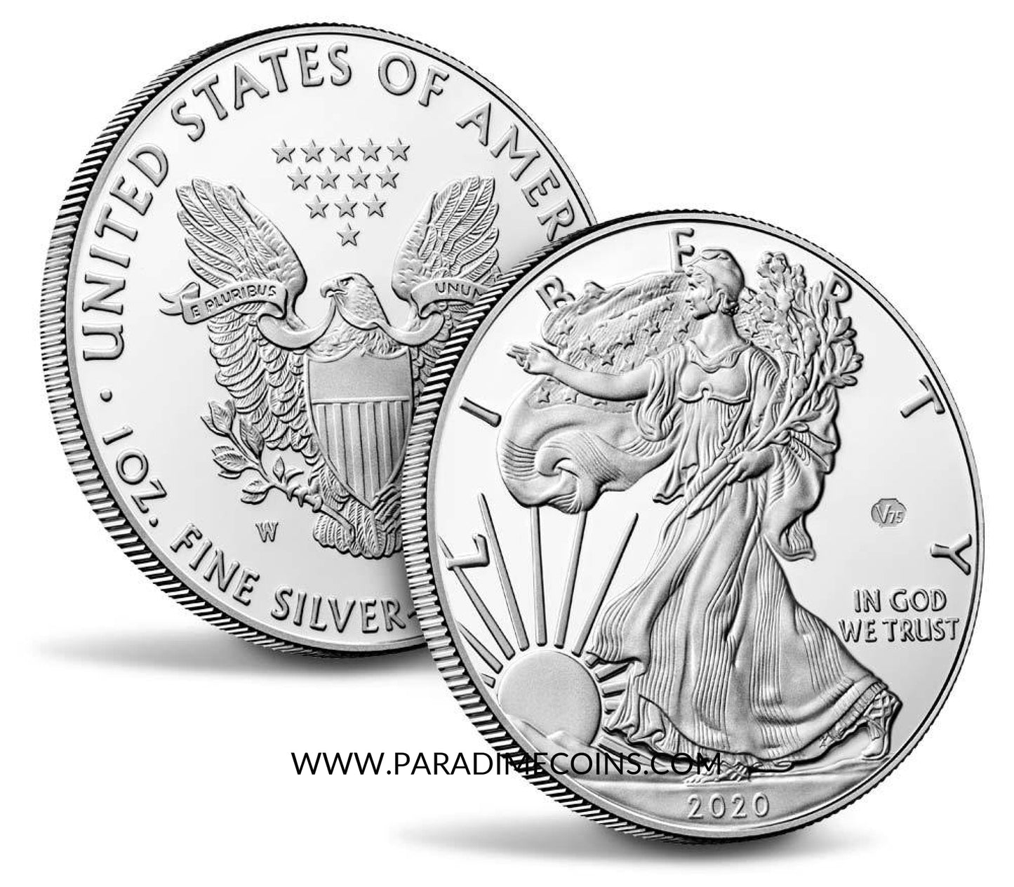 2020 W END OF WWII 75TH ANNIVERSARY NGC PF70UCAMEO First Releases S$1 SILVER EAGLE PROOF V75 PRIVY 20XF - Paradime Coins | PCGS NGC CACG CAC Rare US Numismatic Coins For Sale