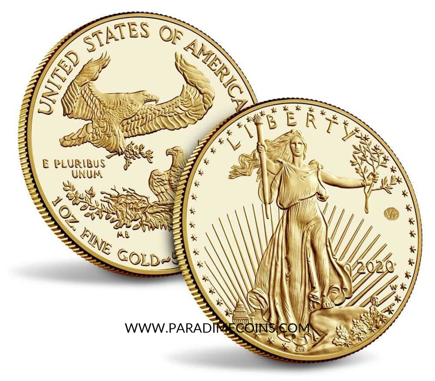 2020-W V75 $50 WWII Privy NGC PF70UCAM First Releases 20XE American Gold Eagle #2 - Paradime Coins | PCGS NGC CACG CAC Rare US Numismatic Coins For Sale