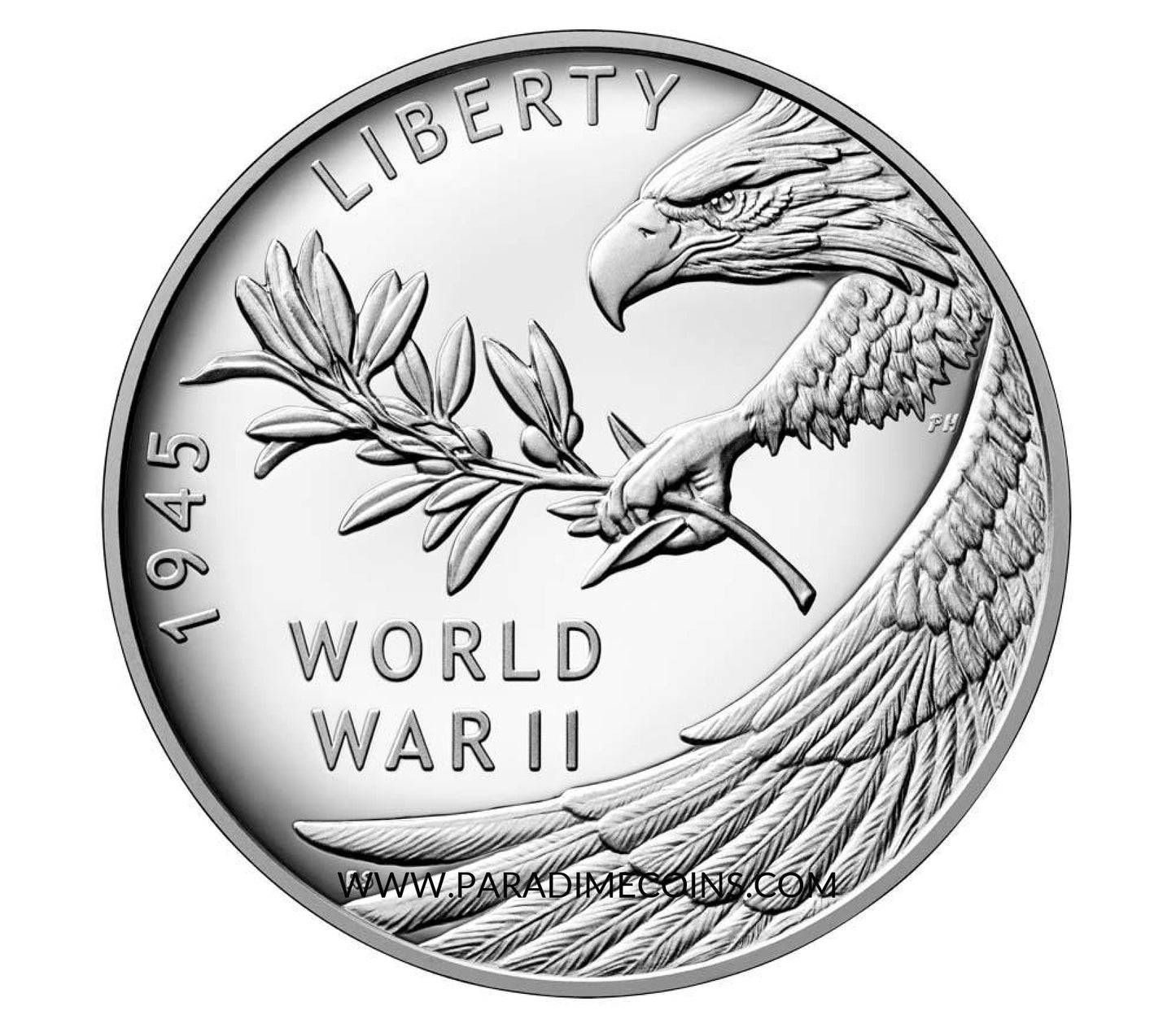 (2020)Silver End of WW2 Medal 75th Anniversary NGC First Releases PF69UCAM - Paradime Coins | PCGS NGC CACG CAC Rare US Numismatic Coins For Sale