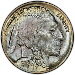 Type 2, FIVE CENTS Recessed