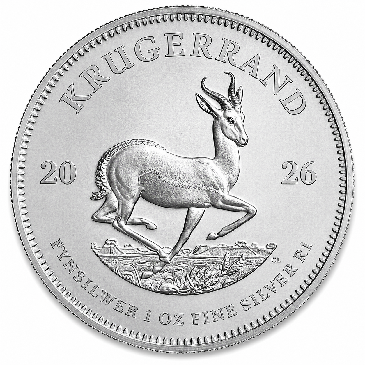 South African Silver Krugerrand Coins
