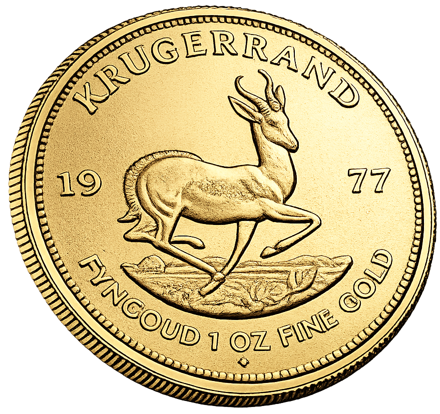 South African Gold Krugerrand Coins