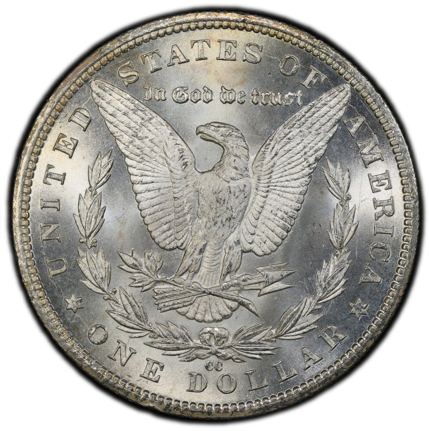 1885-CC $1 MS63 PCGS CAC