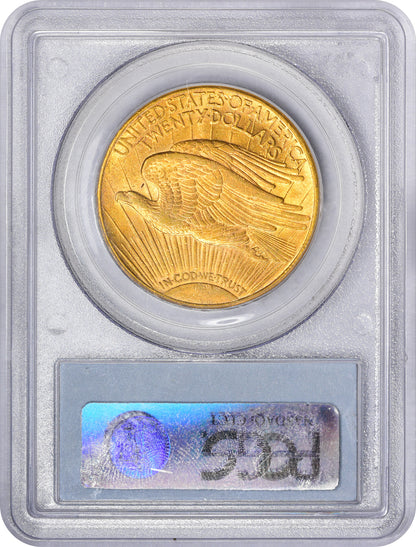 1908-S $20 AU58 PCGS CAC