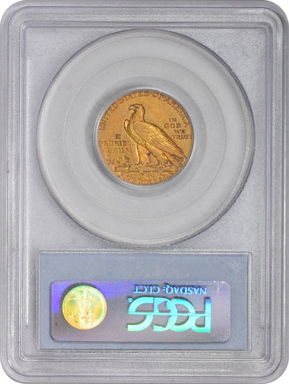 1915-S $5 XF45 PCGS CAC