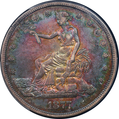 1877-S T$1 XF45 PCGS