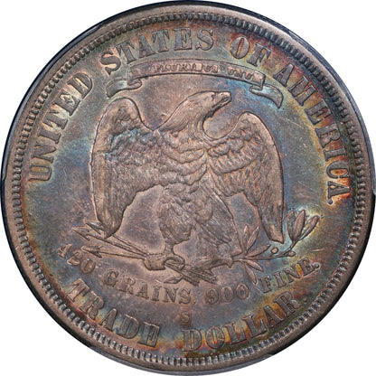 1877-S T$1 XF45 PCGS