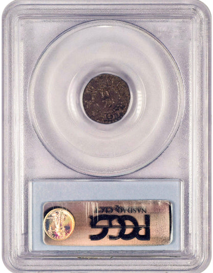 1662 2PENCE OAK TREE AU55 PCGS CAC EX FORD REVERSE HOLDER 