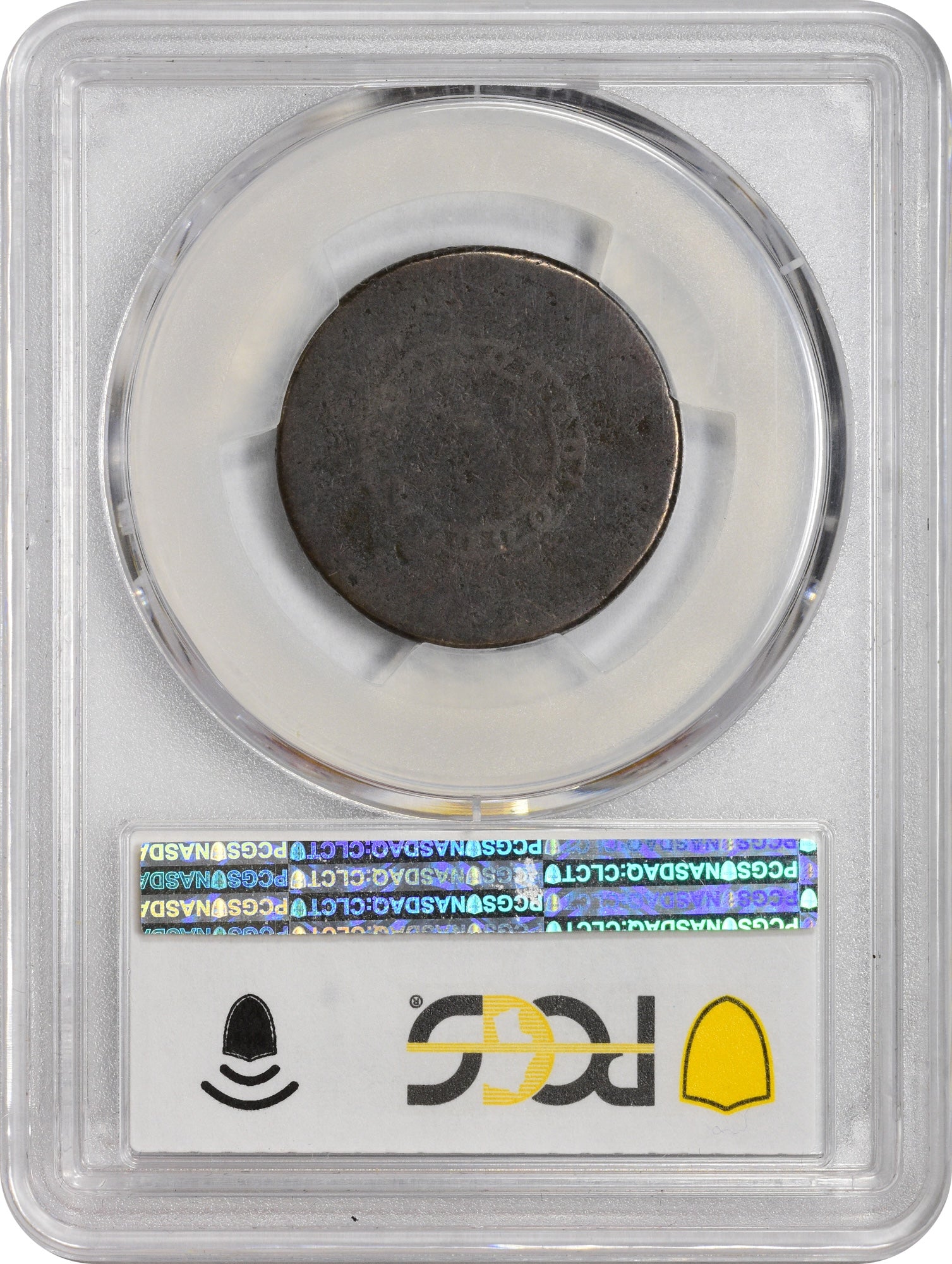 1793 1C CHAIN PERIOD P01 PCGS CAC HOLDER REVERSE