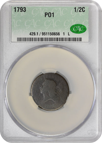1793 1/2C P01 CACG HOLDER