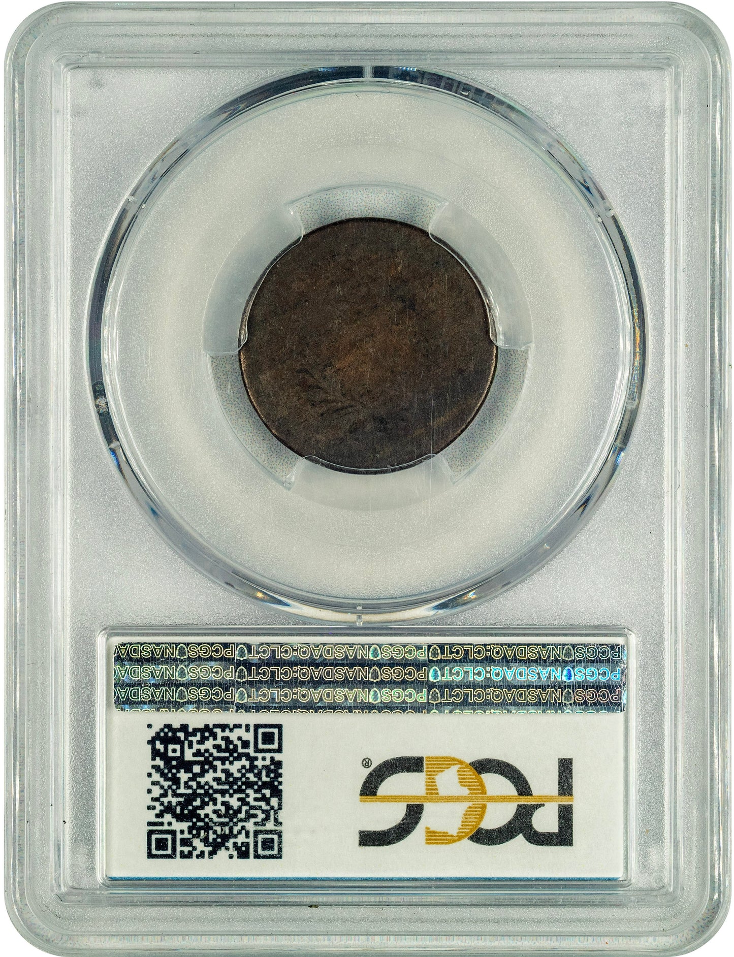 1793 1/2C P01 PCGS REVERSE HOLDER